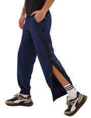 Men's Row Button Pants Loose Tappered Sports