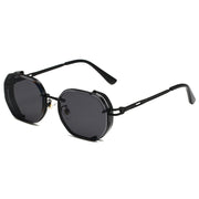 Metal Fat Edge Square Frame New Men's Fashion Sunglasses