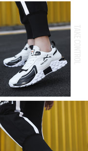 Men's Mesh Flying Woven Breathable Sneakers