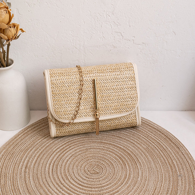 Straw Bag Trendy And Versatile