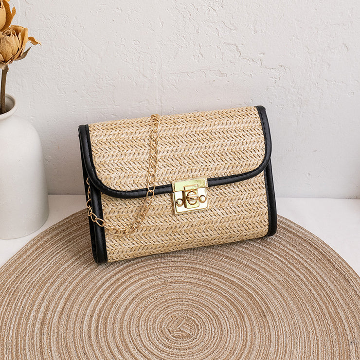 Straw Bag Trendy And Versatile