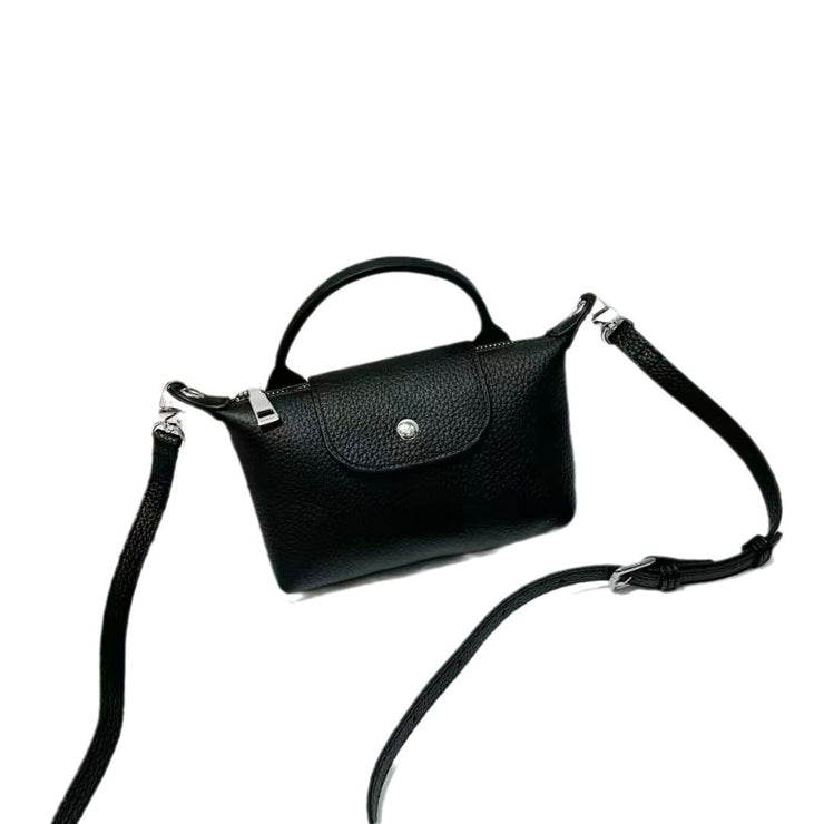 Top Grain Leather Niche Crossbody Phone Bag