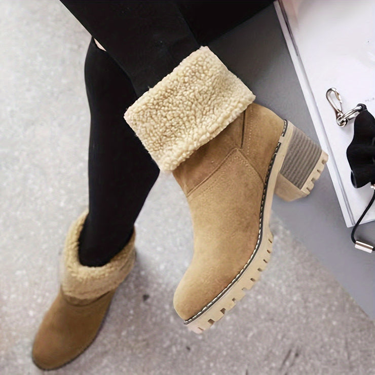 Warm Faux Fur Lined Women&