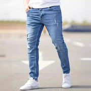 Men's Slim-fit Stretch Jeans Pants