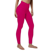 Women Solid Color Pants Yoga High Waist Pants