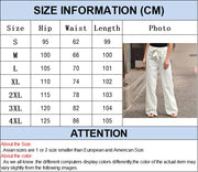 Eye-Catching Wide Leg Pants for Women Casual Cotton Linen Solid Color Lace Up Elastic Waist Loose Fit Full Length