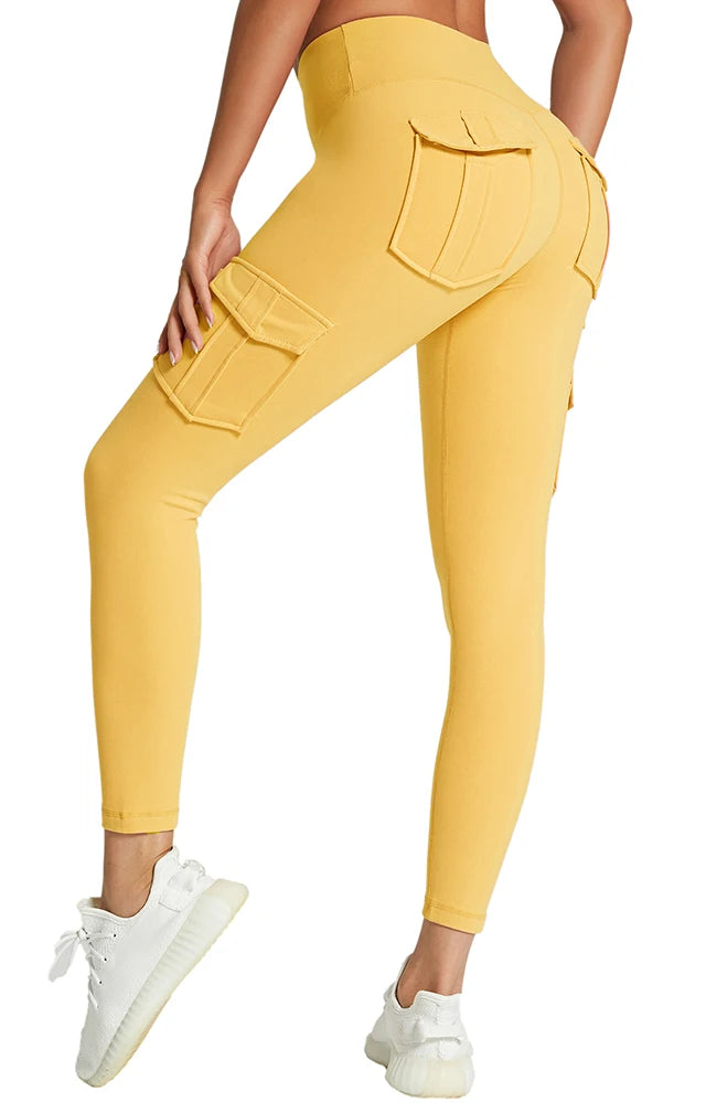 High Waist Stretch Gym Yoga Sports Leggings Women&