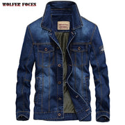 Men's  Denim Autumn Luxury Fashionable Tactical Jacket