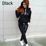 Women Hooded Pullover Hoodies and Pants Suit Outfits ,Tracksuits