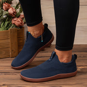 Women's Comfortable Barefoot Sneakers Breathable Mesh Toe Shoes Non-Slip Flat Casual Fitness Footwear All-Season Wear