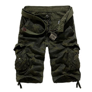 Men's  Camouflage Loose Cargo Shorts