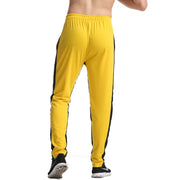 Men's Fleece Sweatpants Autumn Winter Fashion Jogging Fitness Trousers Elastic Sportswear Casual Track Pants mid Waist Full Length
