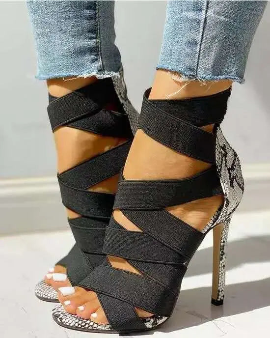 Women Sandal High Heels Gladiator Party Pumps Shoes