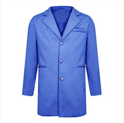 Vintage Solid Color Men's Stand Collar Coat Autumn Winter Long Sleeve Fashion Straight Blazer Jacket Comfortable Korean-Style Cut