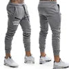 Custom Logo Cotton Gym Jogger Running Pants with Zipper Pocket Male Trousers Men Blank Workout Fitness Sweatpants