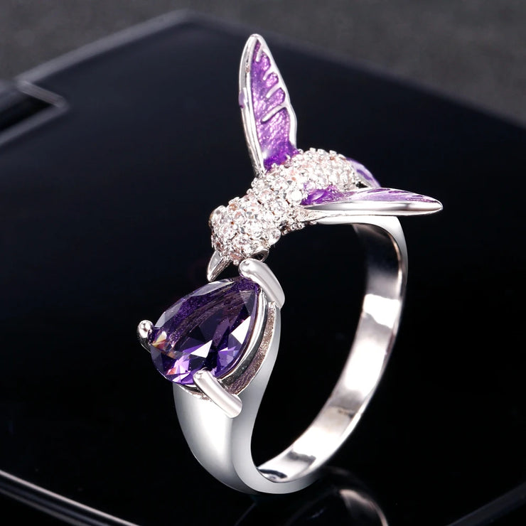 Women Top Quality Fashion Silver Jewelry Bohemia Ring