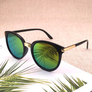 Women Fashion Brand Design Mirror Sun Glasses  UV400