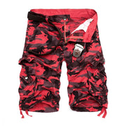 Men's  Camouflage Loose Cargo Shorts