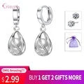 True Love 925 Sterling Silver Jewelry Sets For Women Cubic Zirconia Pendant Necklace Earrings Set Valentine's Gift