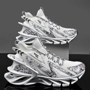 Men's Casual Sneakers Breathable Mesh Luxury Trainer Race Shoes Fashion Loafers Running Tenis Krasovki Air Mesh Lining Sweat-Absorbant