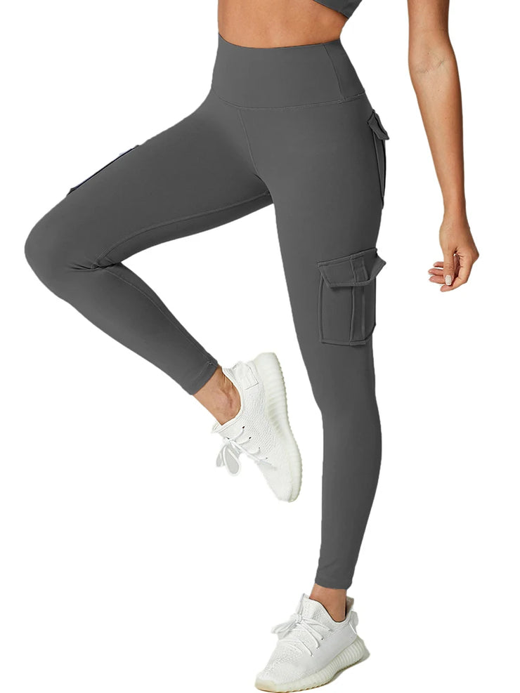 High Waist Stretch Gym Yoga Sports Leggings Women&