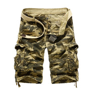 Men's  Camouflage Loose Cargo Shorts