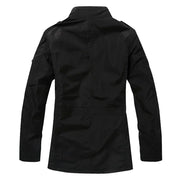 Men's  Big Size Casual Long  Spring Autumn Business Windbreak Thin Jacket