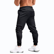 Muscle Boy Spring & Fall Thin Fitness Pants Men's Running Exercise Training Pants Stretch Silm Tapered Ankle-Tied Pants