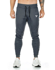 Muscle Boy Spring & Fall Thin Fitness Pants Men's Running Exercise Training Pants Stretch Silm Tapered Ankle-Tied Pants