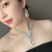 Fashion Rhinestone Sapphire Women's Dress Banquet Jewelry