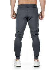 Spring and Autumn Cotton Sports Pants Slim Fit Men Jogger Pants Fitness Pants Muscle Boy Pure Color Stretch Running Pants