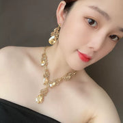 Fashion Rhinestone Sapphire Women's Dress Banquet Jewelry