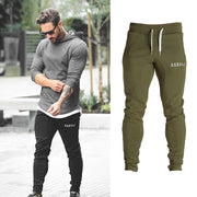 Fitness Wolf Men's Quick Dry Breathable Stretch Sweatpants Moisture Wicking Wear-Resistant Eye-Catching Brother Pants
