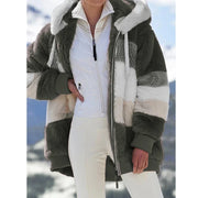 Women Oversize Teddy Bear Coat Warm Thickening Fleece Faux Fur Coats Winter Jacket