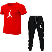 Men's Comfortable Two-piece Set,  Casual Fitness .