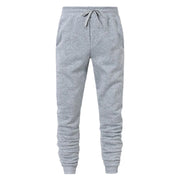 Men's Casual Fashion Sports Pants Gym Jogger Sweatpants Workout Running Long Trousers with Pockets Ankle-Length Polyester