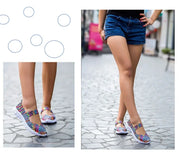 Women's Casual Elastic Band Weave Flats Non-Slip Comfort Loafers Slip-On Vulcanize Shoes Summer Season PU Upper