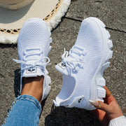 Mesh Breathable Sneakers For Women Comfortable And Lightweight