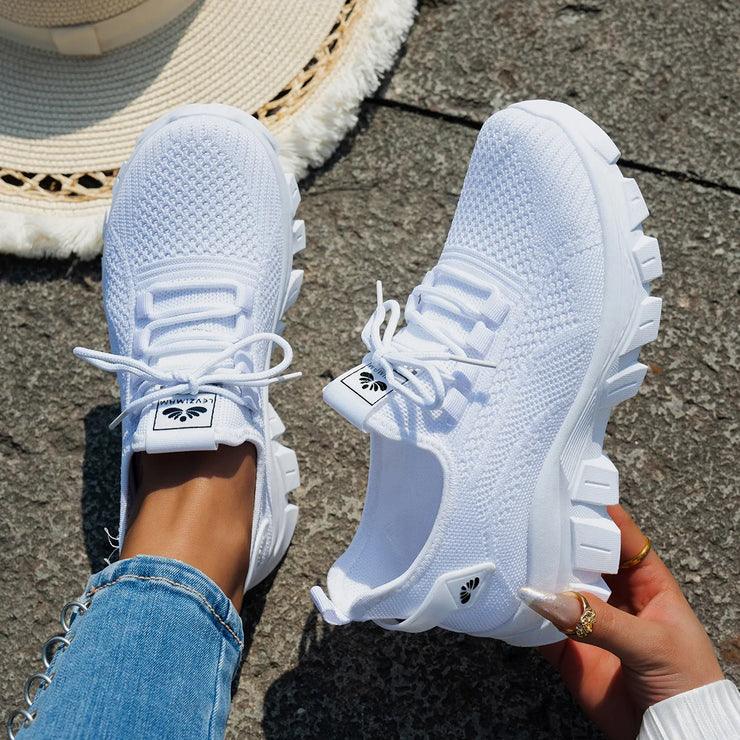Mesh Breathable Sneakers For Women Comfortable And Lightweight