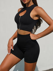 Women's Seamless Yoga Set Breathable Anti-Wrinkle Nylon Sports Bra & Leggings Fitness Panties Combo Hip Lifting Compression