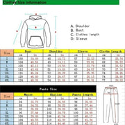 Basic Men 2Pcs/Sets Sweatshirt Hoodies Pants  Gyms Fitness Tops Joggers Sportswear Tracksuits