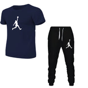 Men's Comfortable Two-piece Set,  Casual Fitness .