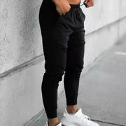 Men's Muscle Fitness Casual Sports Pants Breathable Lightweight Running Trousers Eye-Catching Outdoor Small Footwear Trend Summer