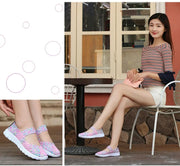 Women's Casual Elastic Band Weave Flats Non-Slip Comfort Loafers Slip-On Vulcanize Shoes Summer Season PU Upper