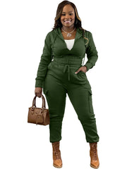 Women Sport Suit Matching Tracksuit Casual Top and Pants Sets  Regular and  Plus Size