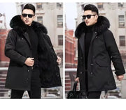 New imitation fox fur grass oversized plush men's coat,  autumn and winter  Jacket