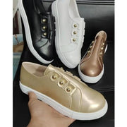 Women Casual  Fashion Spring Leather PU Sneakers