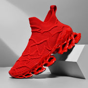 Men's Casual Sneakers Breathable Mesh Luxury Trainer Race Shoes Fashion Loafers Running Tenis Krasovki Air Mesh Lining Sweat-Absorbant