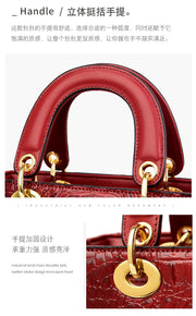 Women High Quality Luxury Brand Designer Leather Handbags