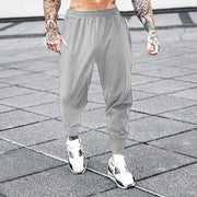 Men's Quick Dry Breathable Running Pants Summer Casual Jogging Gym Fitness Sweatpants Bodybuilding Sports Trousers Polyester